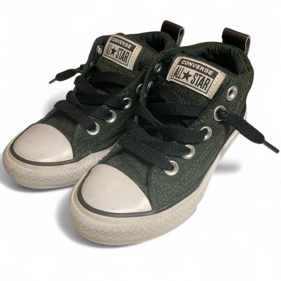 Converse Chuck Taylor All-Star Street Mid Preschool Utility Green-Size 11 TB - Picture 2 of 8